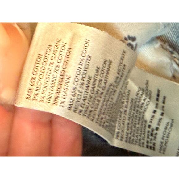 Pilcro Anthropologie Jeans Blue Slim Boyfriend Cropped Trendy The Letterpress - Picture 7 of 11